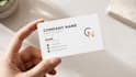 design a professional business card ready for print in arabic and english