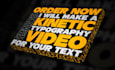 create animated lettering and titles