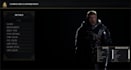 create a character customization screen