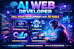 build a custom ai website, ai chatbot, and ai tools using python flask