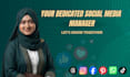 be your social media manager