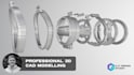 do 3d cad design, cad drawing and 3d modelling