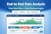 analyze your data, create dashboards and deliver clear business insights
