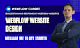 design webflow website, webflow design, website design, responsive webflow,