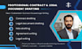 draft contracts, agreements, legal documents, nda