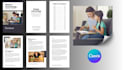design an editable canva ebook layout for PDF
