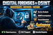 digital forensics, wireshark, ftk imager, autopsy assignment