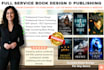 design your cover and handle book publishing