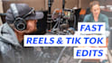 edit instagram reels or tik toks fast