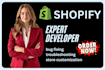 fix shopify bugs,errors, and custom code issues fast