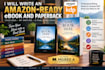 write an amazon ready ebook and paperback