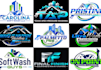 do cleaning, power washing and pressure washing logo