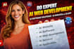 do expert ai web development, ai software solutions, ai services and ai app