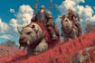 draw a fantasy illustration for you