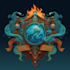 draw a fantasy, rpg, sci fi, steam game logo