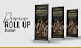 design premium roll up banner for your business