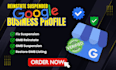 do google my business setup, optimization, and suspension recovery