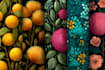design a seamless surface pattern print