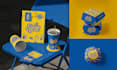 design food packaging, takeaway bag, and box packaging for restaurant