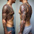 custom tribal tattoo design authentic