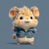 draw cute cartoon animal character