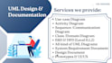 do srs, uml design, usecase, class, erd, dfd, sequence, activity, state diagram