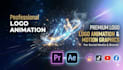 create a professional logo animation intro
