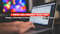 write blog posts in gaming, science and technology