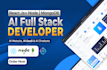 develop ai website, ai saas and ai chatbot as a full stack developer