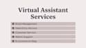 be your virtual assistant for business support