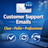 write a professional, customer friendly support emails