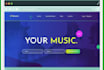 do music band website