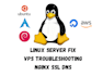 fix linux server and vps issues