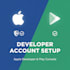 professionally setup and enroll your apple and google developer accounts