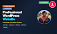 develop professional wordpress website with custom design in 3 days