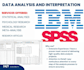 do statistical analysis with spss, jamovi, and excel etc