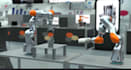 animate industrial robot arms, robots, rendring and simulation