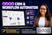 customize odoo crm sales invoice and automate workflow