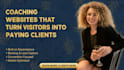 design a high converting squarespace coaching website