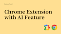 build chrome extension with ai feature
