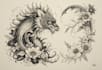 make a tattoo design in japanese style
