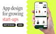 design a mobile app that is clear, intuitive, and ready to grow