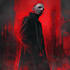 make a horror style illustration, artwork, cover