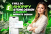 design premium luxury shopify store
