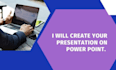 do your work on power point slides