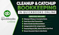 do cleanup and catchup bookkeeping in quickbooks online