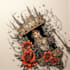 custom an abstract black tattoo design