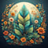 draw botanical illustrations of flowers, plants