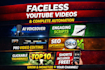 be the faceless youtube ai video creator for  content automation