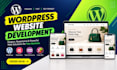 design or redesign a professional wordpress website